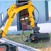 Mini excavator Firework hydraulic brush cutter