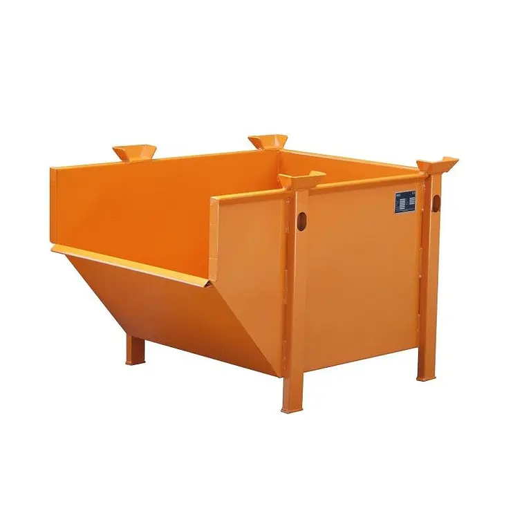 Batea for rubble, sand... painted Orange yellow