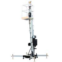 Plataforma Elevadora mástil vertical 10,4m-136kg (batería)