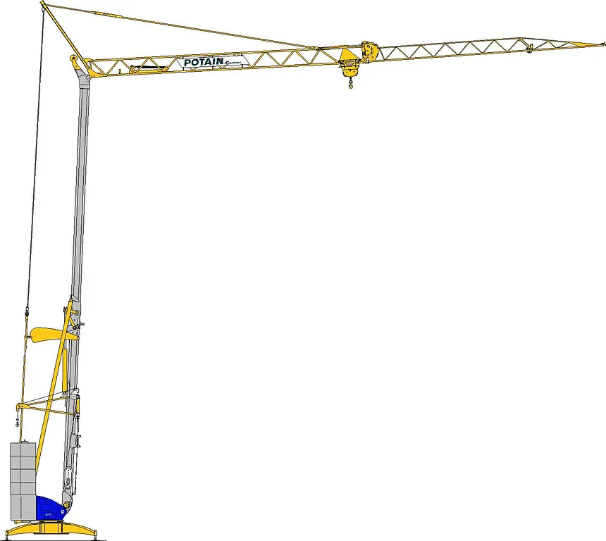 Potain Igo 15 Self-Erecting Cranes
