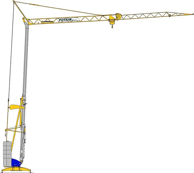 Potain Igo 15 Self-Erecting Cranes