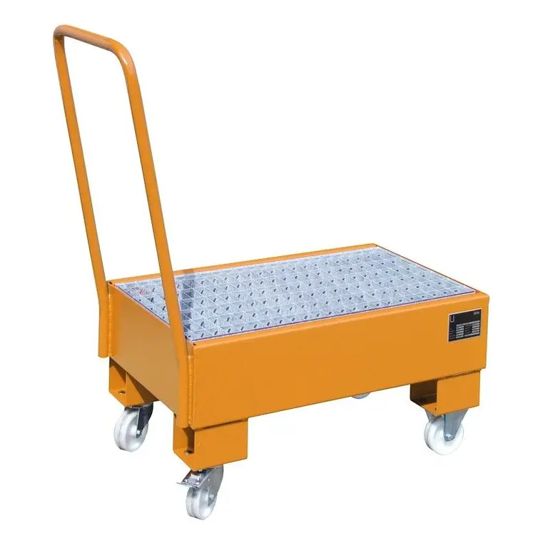 Mobile collector tray for 60 liter drums
