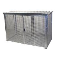 Contenedor para bombonas de gas, galvanizado en caliente