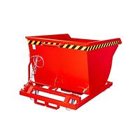 Contenedor de virutas, pintado, Rojo fuego