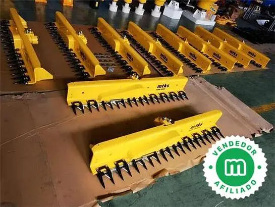 Cortadora de setos hidráulica para mini excavadoras