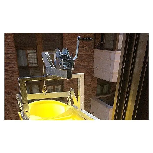 Decombro debris support and balancín kit