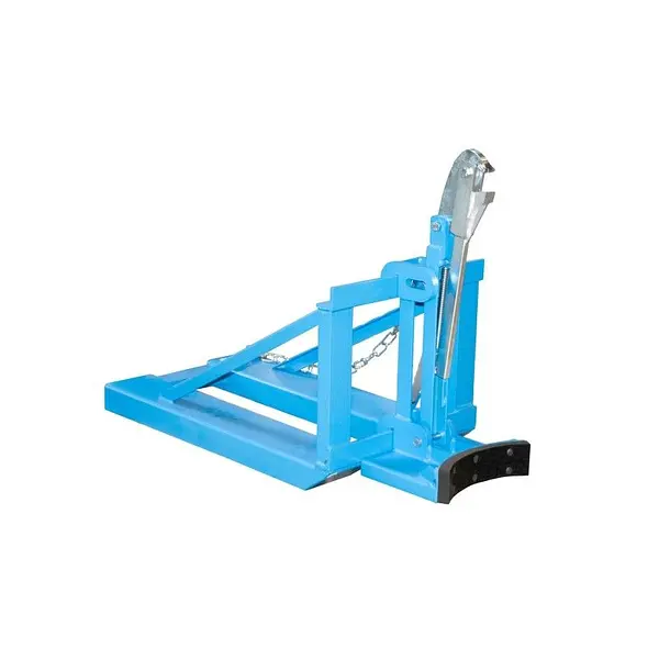 Elevador de bidones, pintado, azul claro