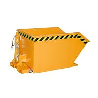 Container of chips, painted, Orange yellow
