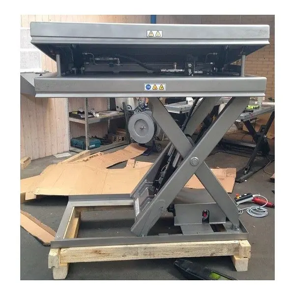 Mesa Elevadora Eléctrica INOX 1000kg a 1050mm de 1300x1000mm