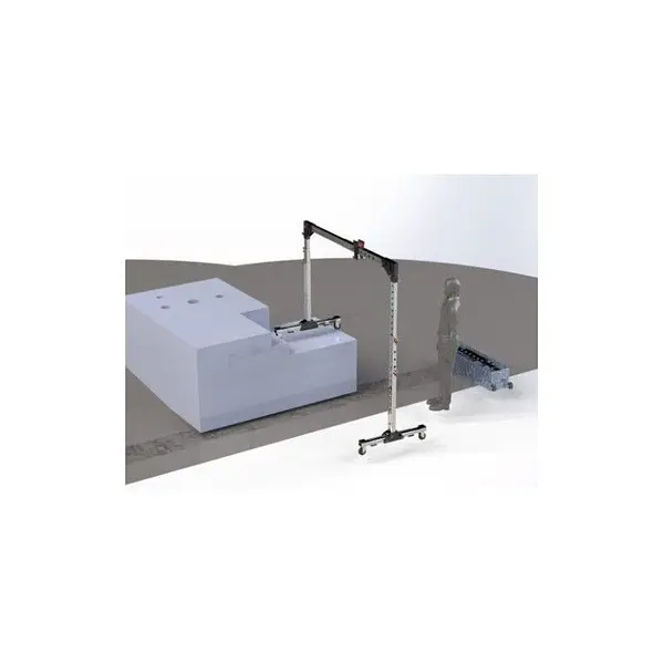 Pórtico de aluminio con patas ajustables 1000/500kg