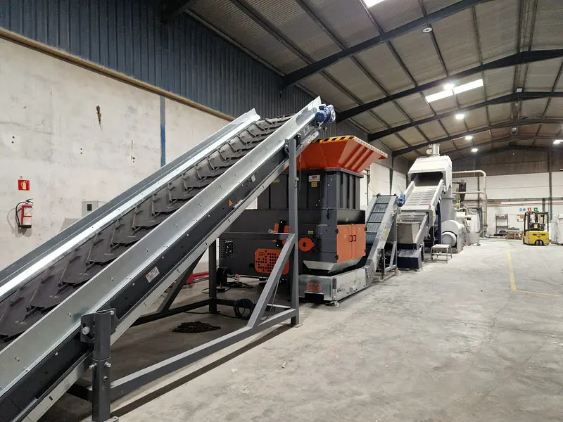 Complete recycling lines