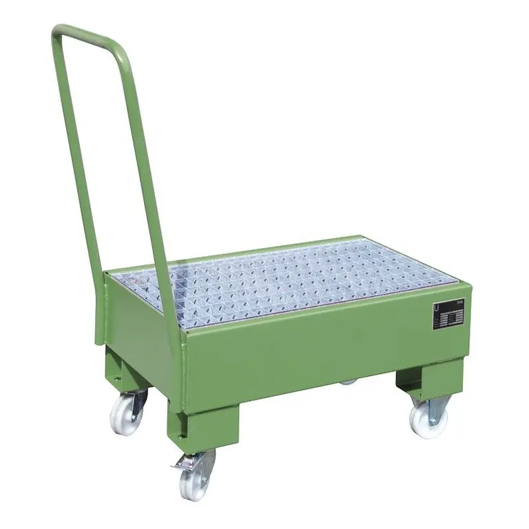 Mobile collector tray for 60 liter drums