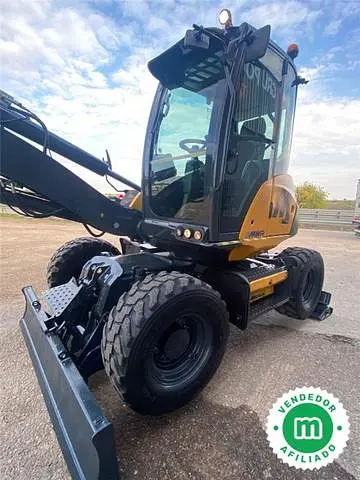 Mecalac 9MWR wheel excavator