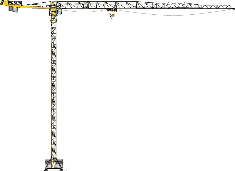 Potain MDT 139 Top-Slewing Cranes
