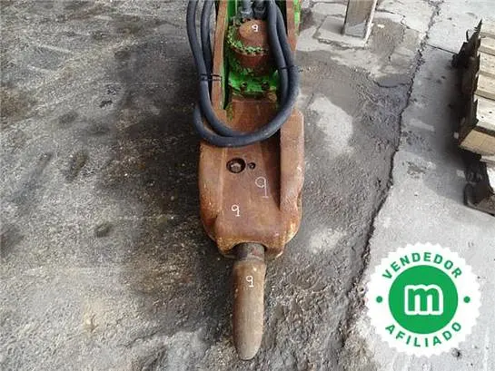 Martillo percutor hidráulico para retrocargadoras y excavadoras