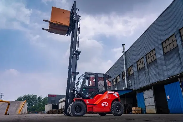 High Capacity Electric Counterbalanced Forklift 7.5T - EP EFL75-6-HV-PRO