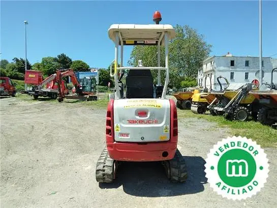 Takeuchi TB216 mini excavator