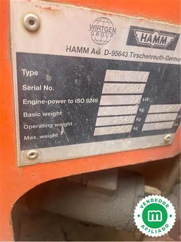 Hamm HD 12w paver