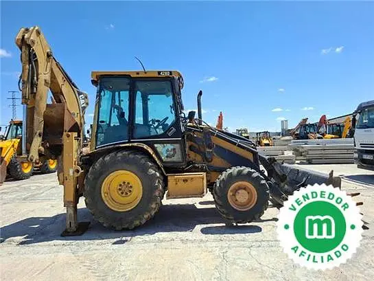 Caterpillar 428D backhoe loader