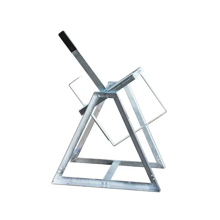 Galvanized boat tilting support