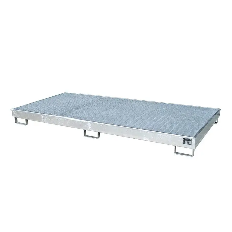 Shelf sink with PE insert, hot galvanized