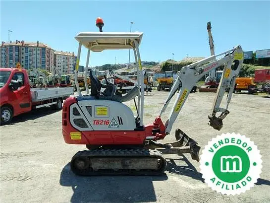 Takeuchi TB216 mini excavator