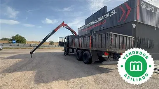 Palfinger 8000A truck with crane