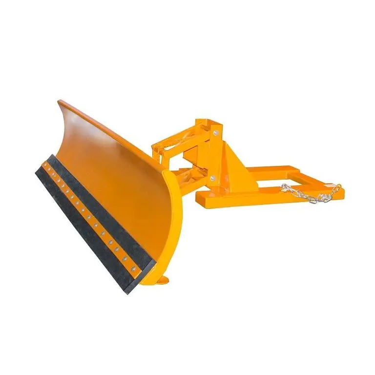 Snow Plows, painted, orange yellow