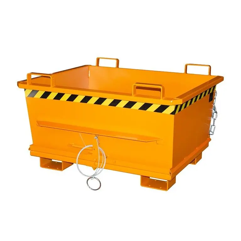 Container with lower discharge 0.5m3 1000kg capacity