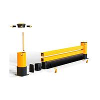 Barrera A-SAFE de 2 rieles para estanterías