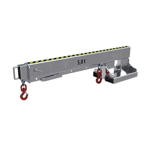 Arm band crane extensible, hot galvanized