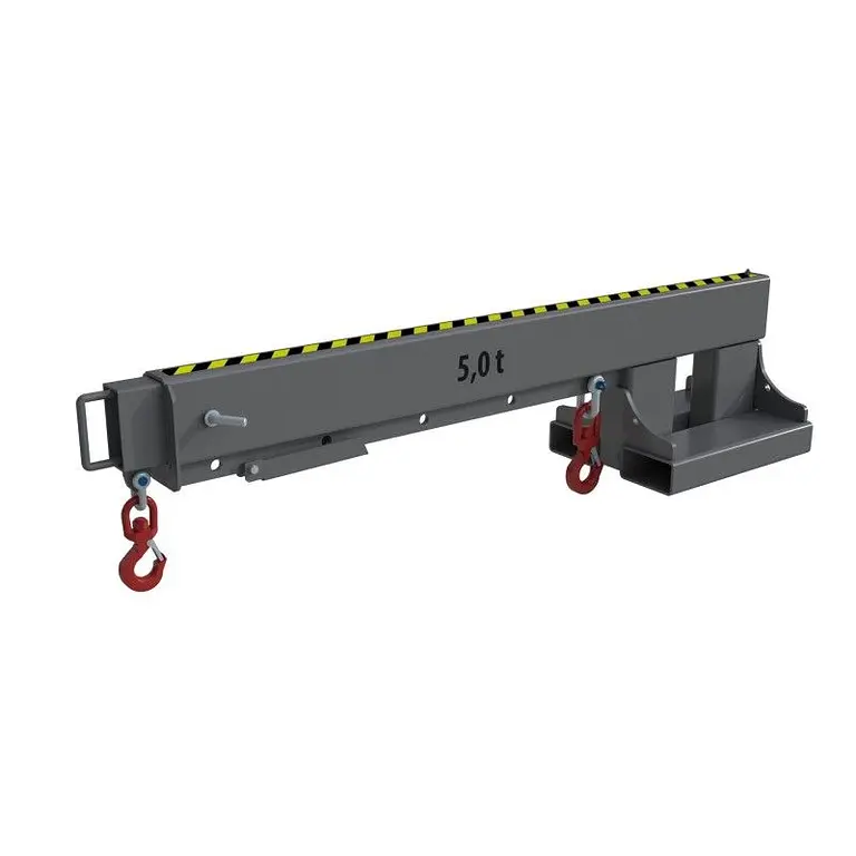 Arms crane extensible, painted, gray mouse
