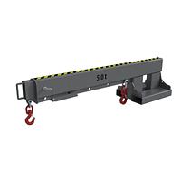 Arms crane extensible, painted, gray mouse