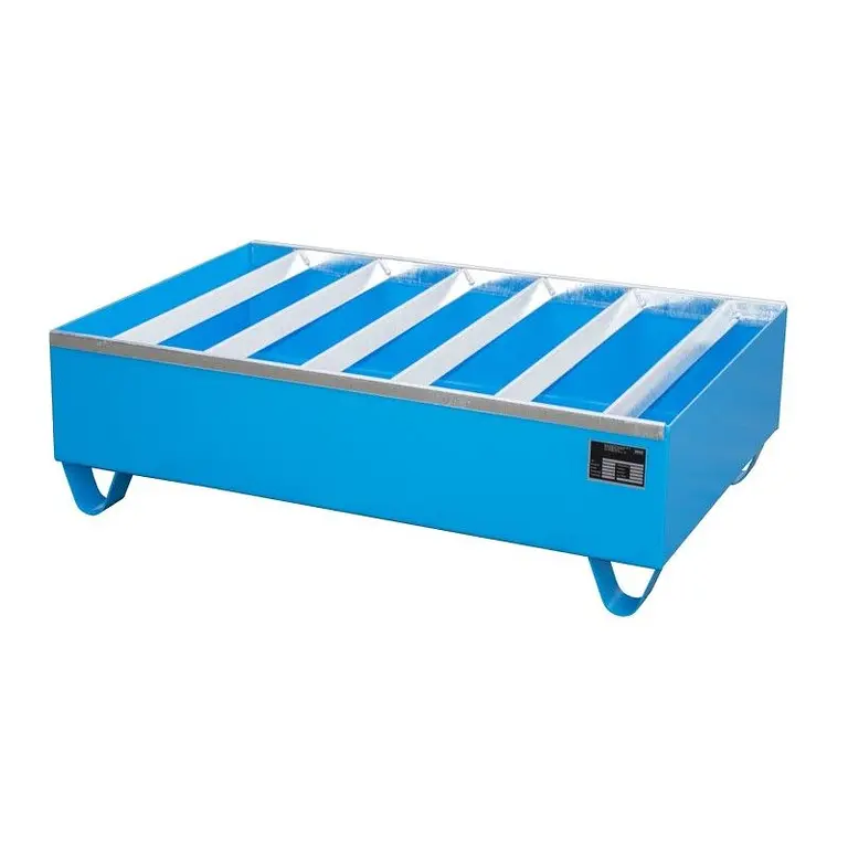Spline Sump, painted, light blue