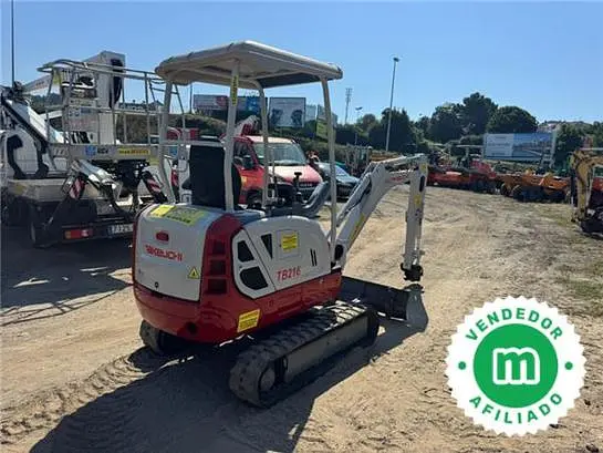 Takeuchi TB216 excavator