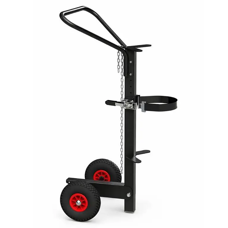Carriage for 80kg welding bottles