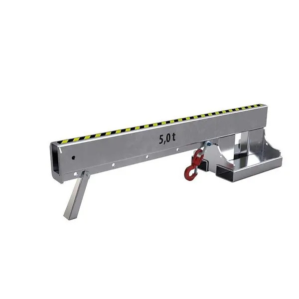 Grúa de brazo extensible galvanizada en caliente