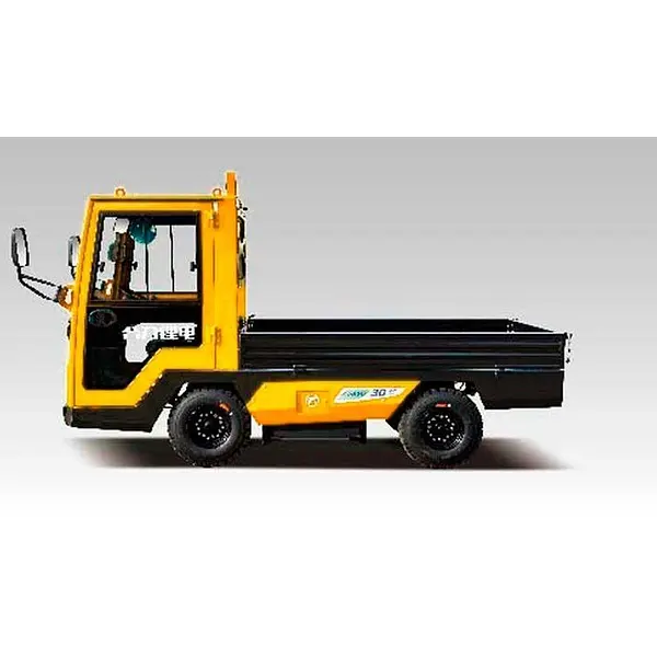 Tractor Arrastre con plataforma 2000kg bateria LITIO 48V/202AH
