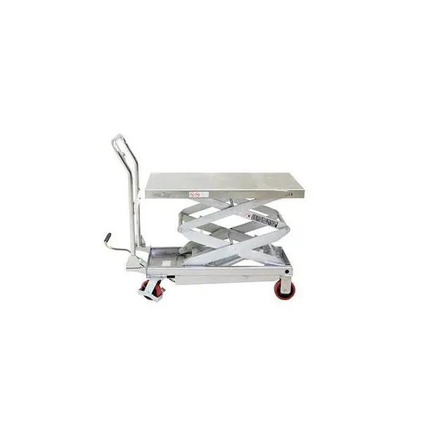 Mesa Elevadora Manual 450kg a 890mm (INOX)