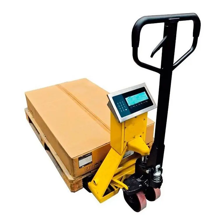 Transpaleta de pesaje con Wifi