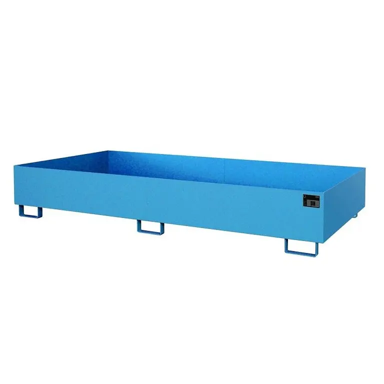 Smooth shelf, painted, light blue
