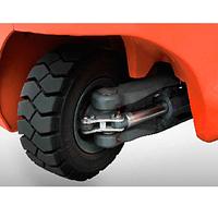Carretilla elevadora de litio 2500kg, mástil triple hasta 4800mm - Batería de litio 80V/202Ah