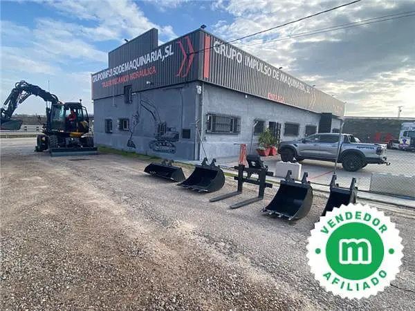 Mecalac 9MWR wheel excavator