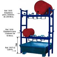 Shelf for 1 200L drum