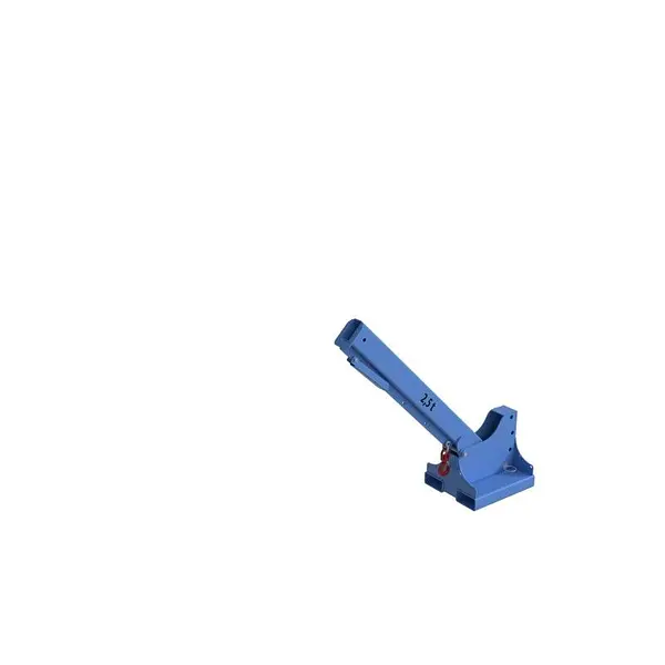 Arms Crane Extensible, painted, Light Blue
