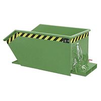 Container of chips, painted, green