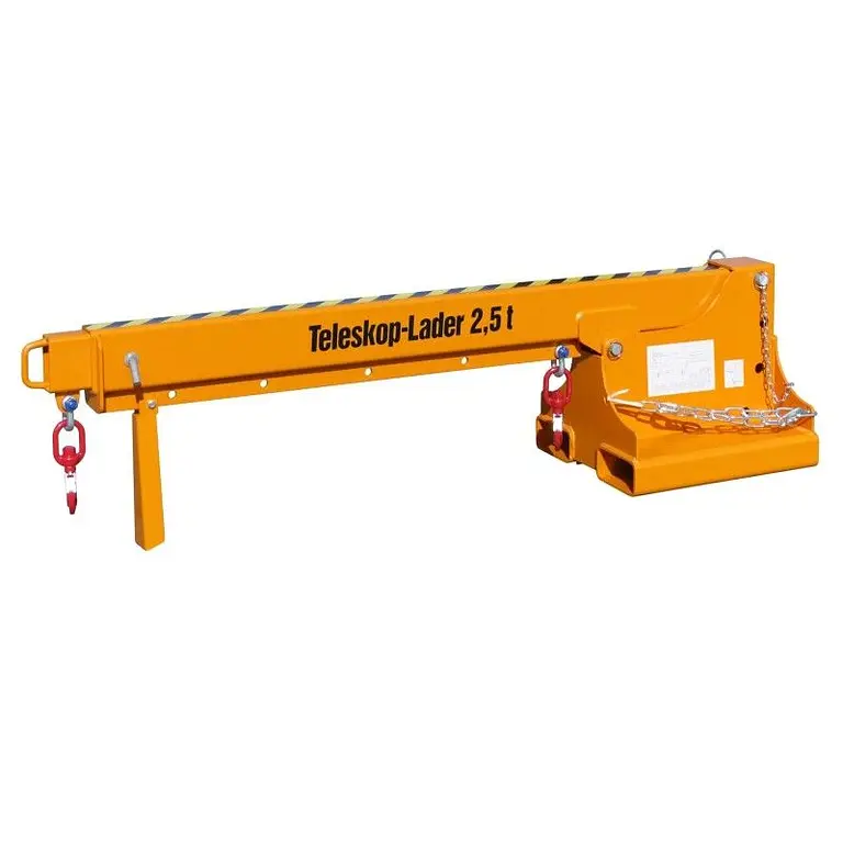 Arms Crane Extensible, painted, Orange Yellow