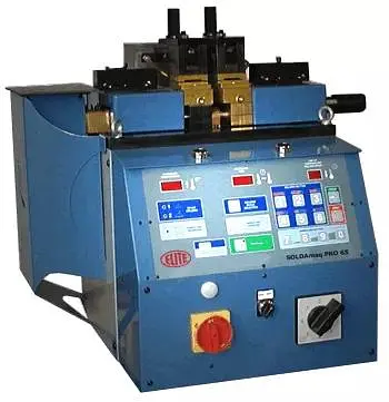Máquina de soldadura Elite SOLDAmaq PRO 65 para sierras de banda bimetálicas y de acero inoxidable