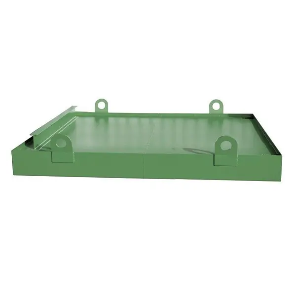 Venda colectiva para contenedores pintada de verde