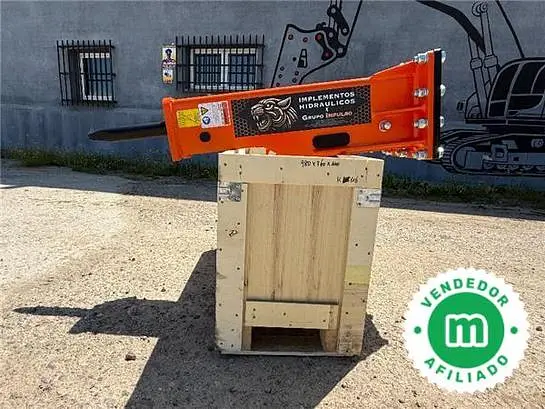 Nuevos martillos hidráulicos silenciosos para miniexcavadoras